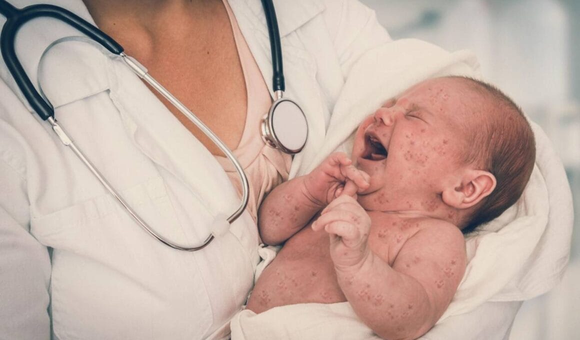 Más de 50 niños hospitalizados por sarampión en Birmingham
