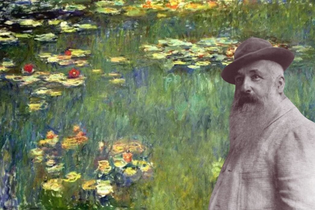 Claude Monet y los nenúfares