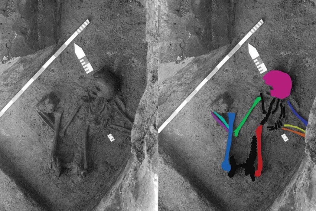 Los investigadores analizaron el ADN de los huesos