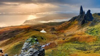 Descubren bajo el mar en Escocia restos de una migración humana de hace 11.000 años