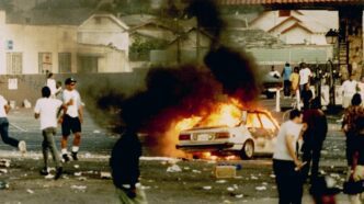 Caos y destrucción marcaron uno de los episodios más tensos de la historia reciente de Los Ángeles