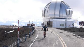 La estación científica de Mauna Loa, situada en el corazón volcánico de la isla principal de Hawái