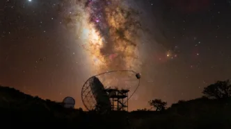 El radiotelescopio ASKAP, ubicado en el remoto desierto de Australia Occidental, detectó una intensa señal de radio proveniente de un satélite de la NASA que llevaba inactivo desde 1967