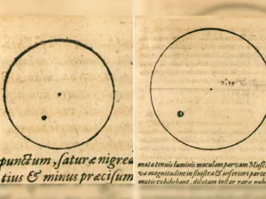 Kepler creyó haber visto a Mercurio cruzando el Sol... pero lo que realmente dibujó resolvió un enigma solar cuatro siglos después