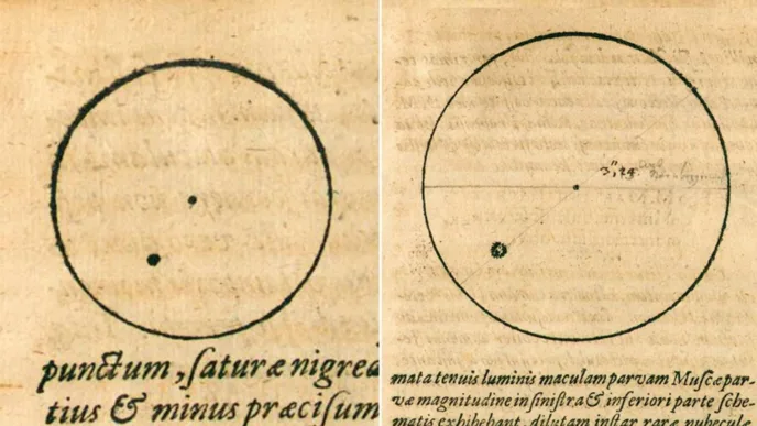 Kepler creyó haber visto a Mercurio cruzando el Sol... pero lo que realmente dibujó resolvió un enigma solar cuatro siglos después
