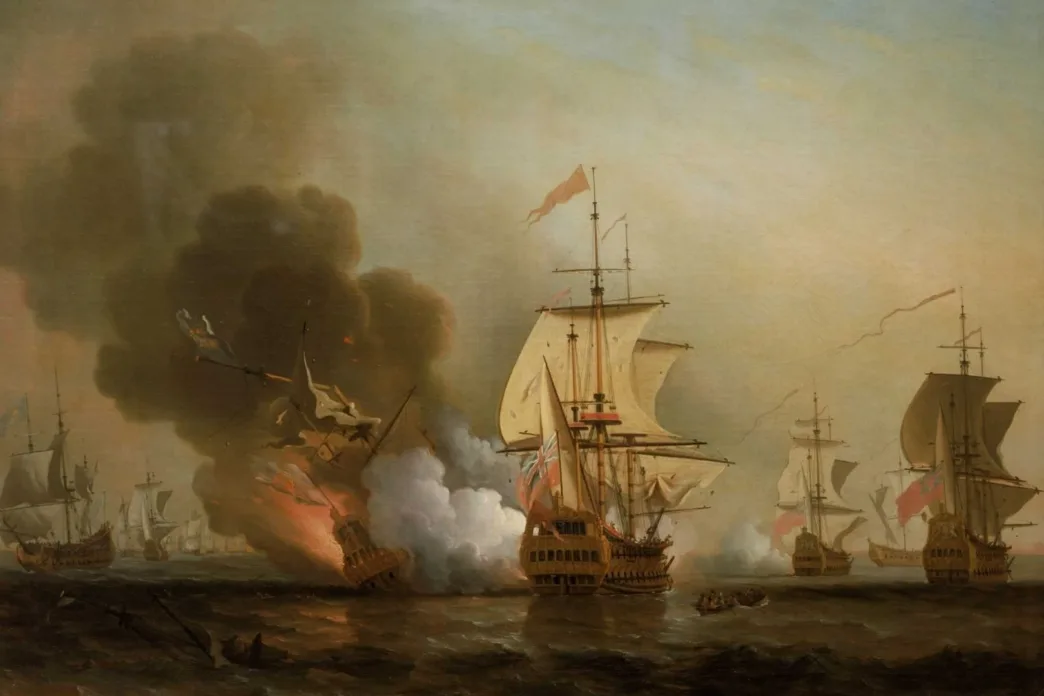 Explosión del galeón San José