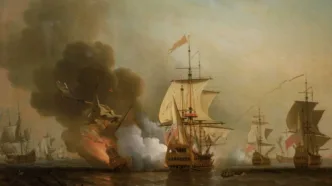 Explosión del galeón San José