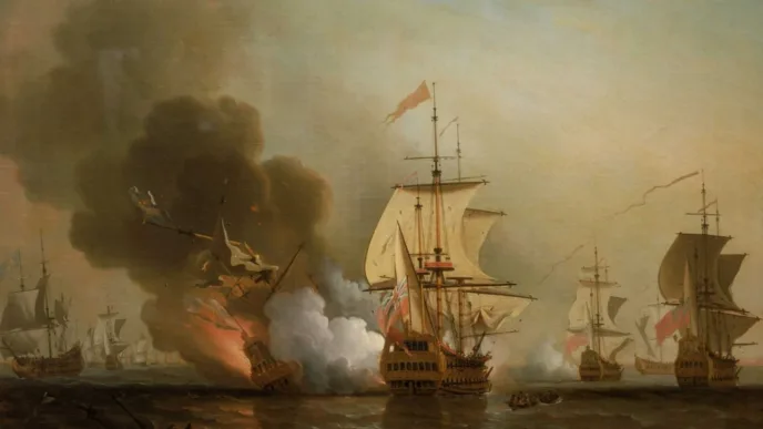 Explosión del galeón San José