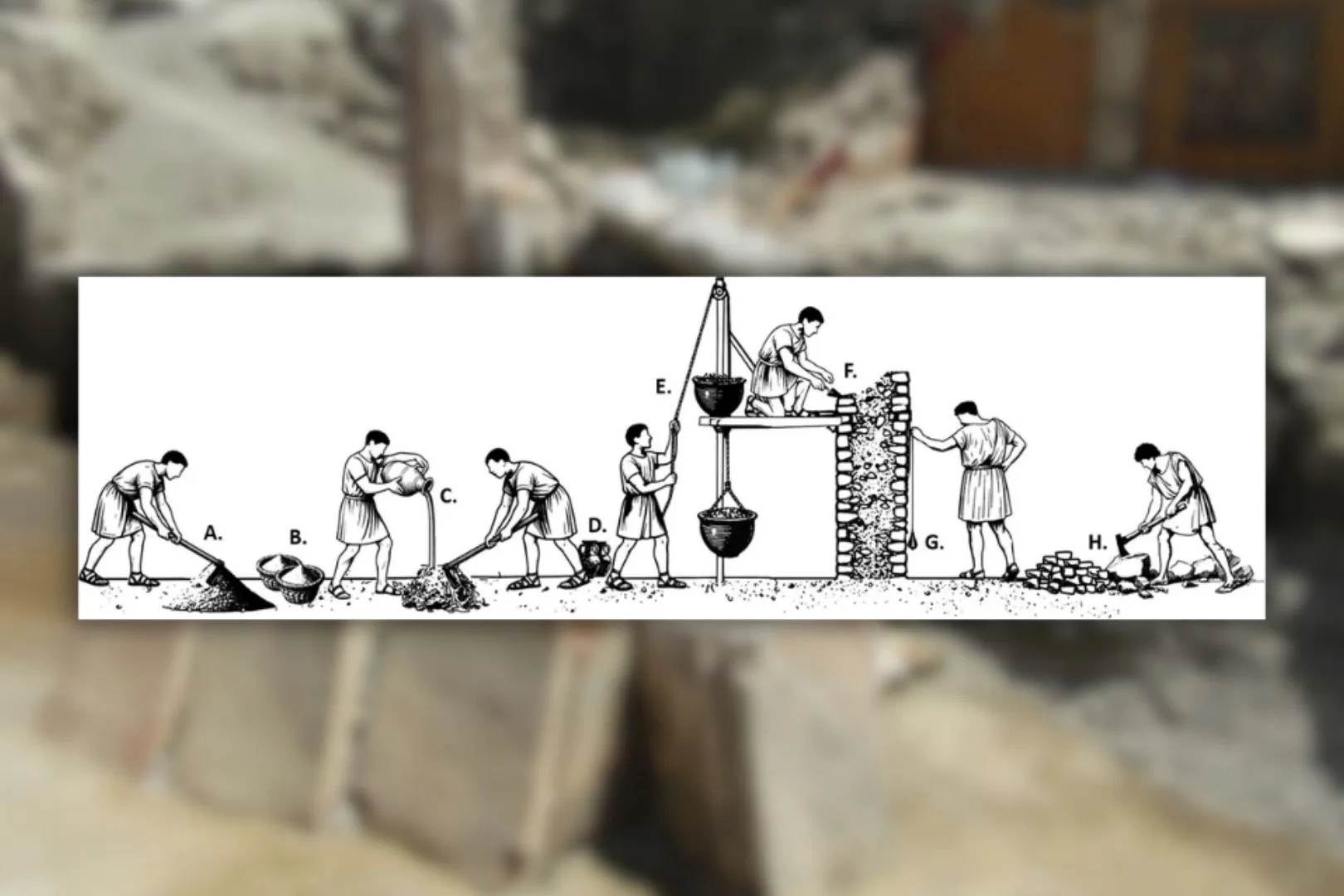 analisis-hormigon-pompeya | Planeta 16 Los antiguos romanos lograron que su hormigón se regenerara por sí solo gracias a una forma muy precisa de combinar sus ingredientes