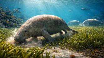 Descubren una especie extinta de ‘vaca marina’ de hace 21 millones de años en el desierto de Qatar